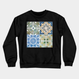 Vintage ceramic tiles Crewneck Sweatshirt